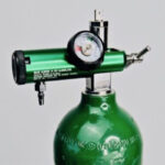 CGA 870/ CGA540/ Bull Nose Type 0-4L/min Oxygen Regulator - Image 2